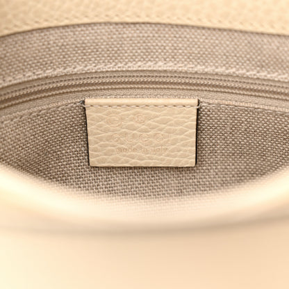 Gucci Dollar Calfskin Interlocking G Crossbody Bag Mystic White 6 of 16