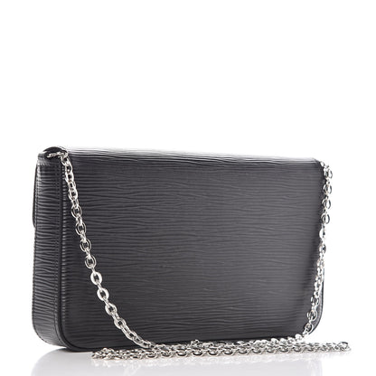 Louis Vuitton Epi Pochette Felicie Black 3 of 8