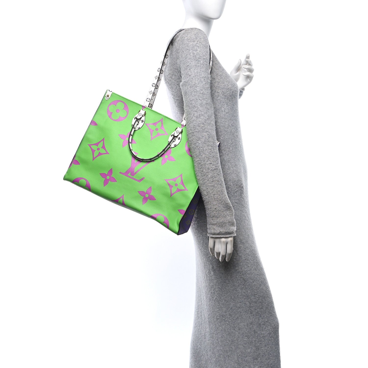 Louis Vuitton Monogram Giant Onthego GM Pink Lilac 2 of 10