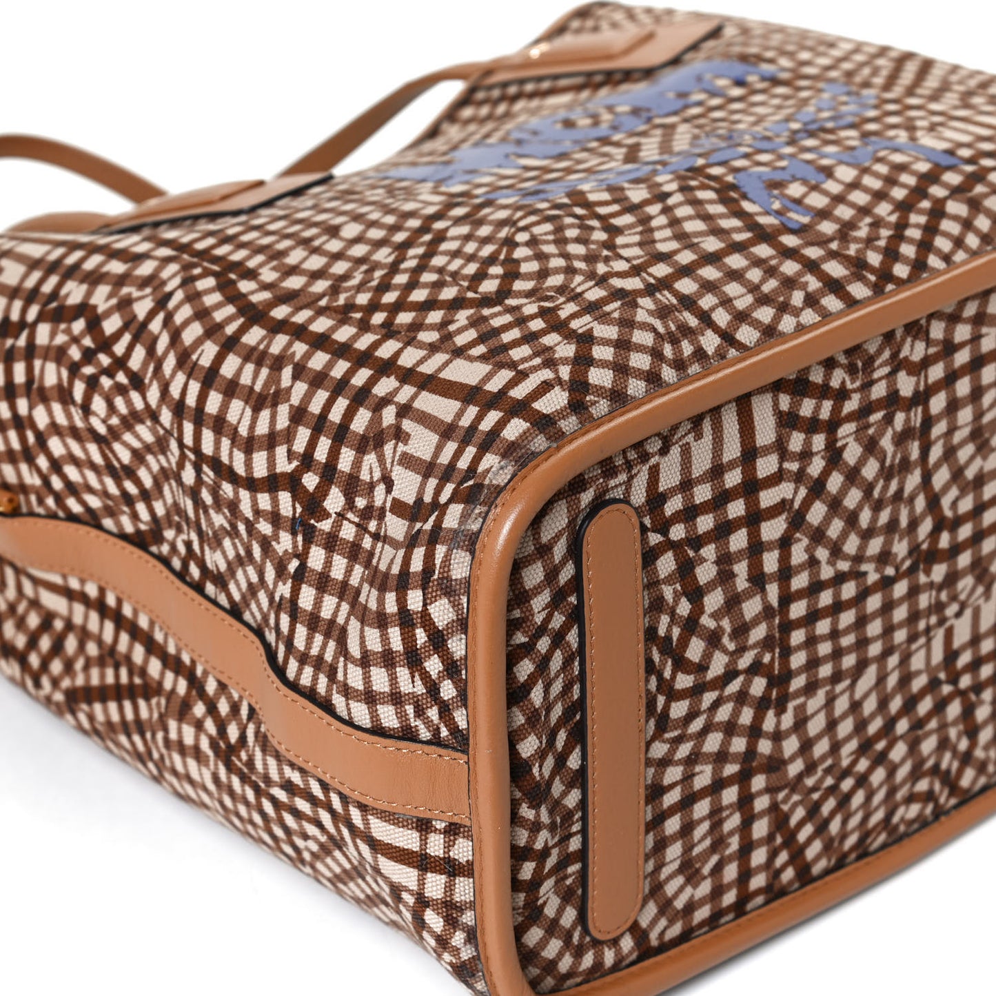 Visetos Medium Liz Reversible Shopper Tote Cognac