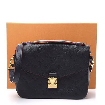 Louis Vuitton Empreinte Pochette Metis Marine Rouge 10 of 10