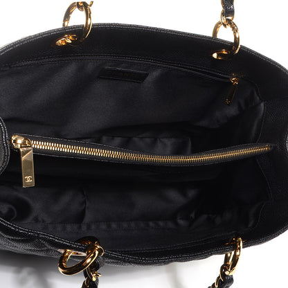 Chanel Caviar Grand Shopping Tote GST Black 5 of 7