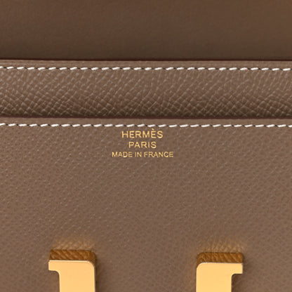 Hermes Epsom Constance Long To Go Wallet Etoupe 6 of 11