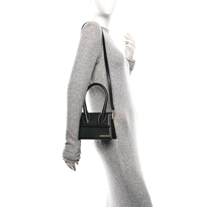 Jacquemus Smooth Calfskin Le Chiquito Moyen Black 2 of 9