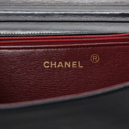 Chanel Lambskin Quilted Small Single Flap Black 6 of 11