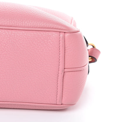 Prada Vitello Daino Medium Double Zip Shoulder Bag Petalo 12 of 12