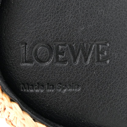 Loewe Raffia Mini Bunny Crossbody Bag Natural Tan 6 of 9