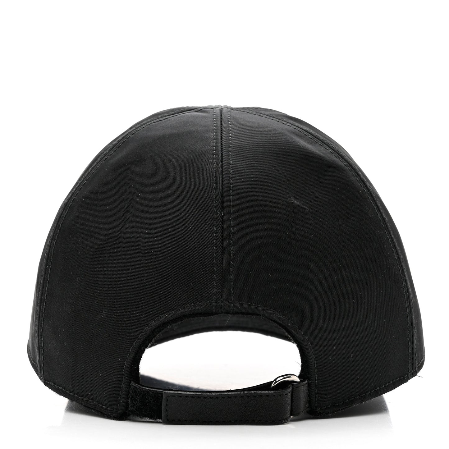 Tessuto Nylon Canapa Baseball Cap M Black