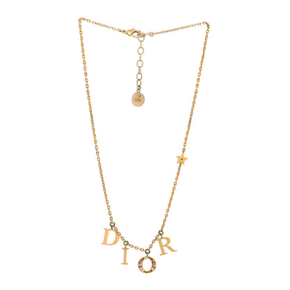 Christian Dior Crystal Dio(r)evolution Necklace Gold 3 of 6
