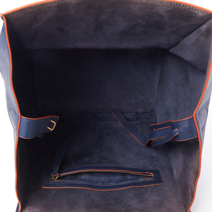 Celine Baby Grained Calfskin Medium Phantom Luggage Midnight 4 of 8