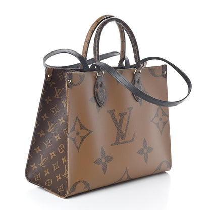Louis Vuitton Reverse Monogram Giant Onthego MM 4 of 9