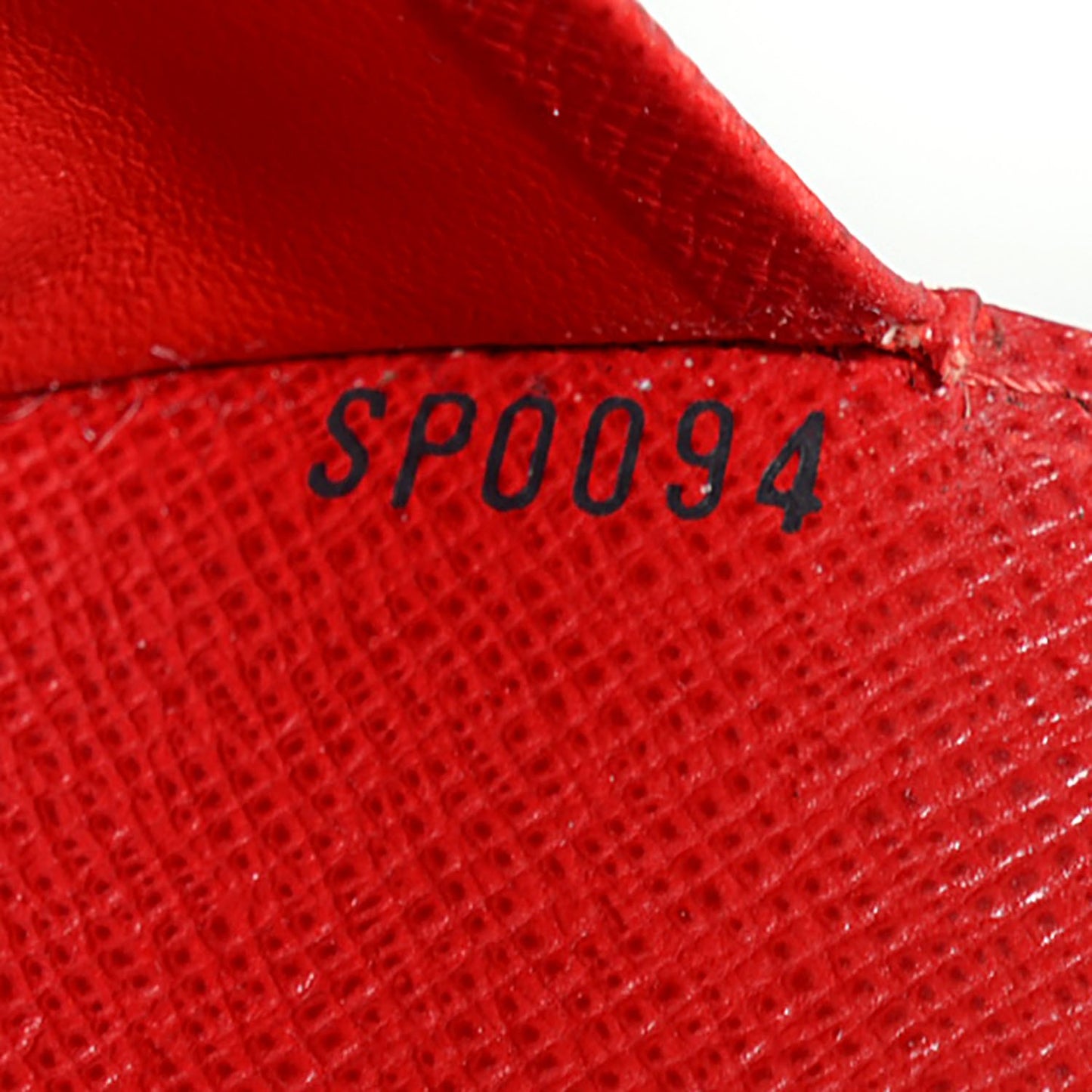 Epi Medium Ring Agenda Cover Red