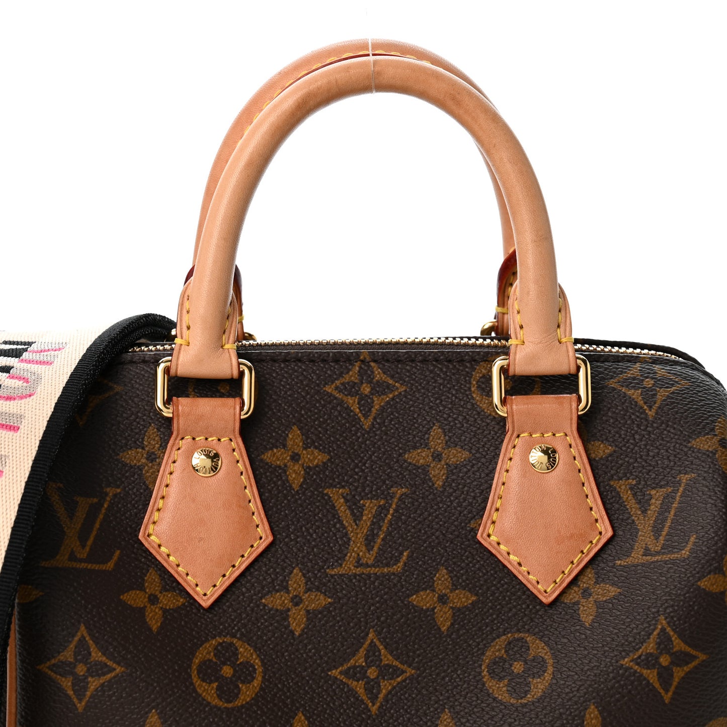 Monogram Speedy Bandouliere 20 Black