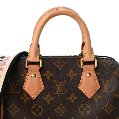 Louis Vuitton Monogram Speedy Bandouliere 20 Black 7 of 12