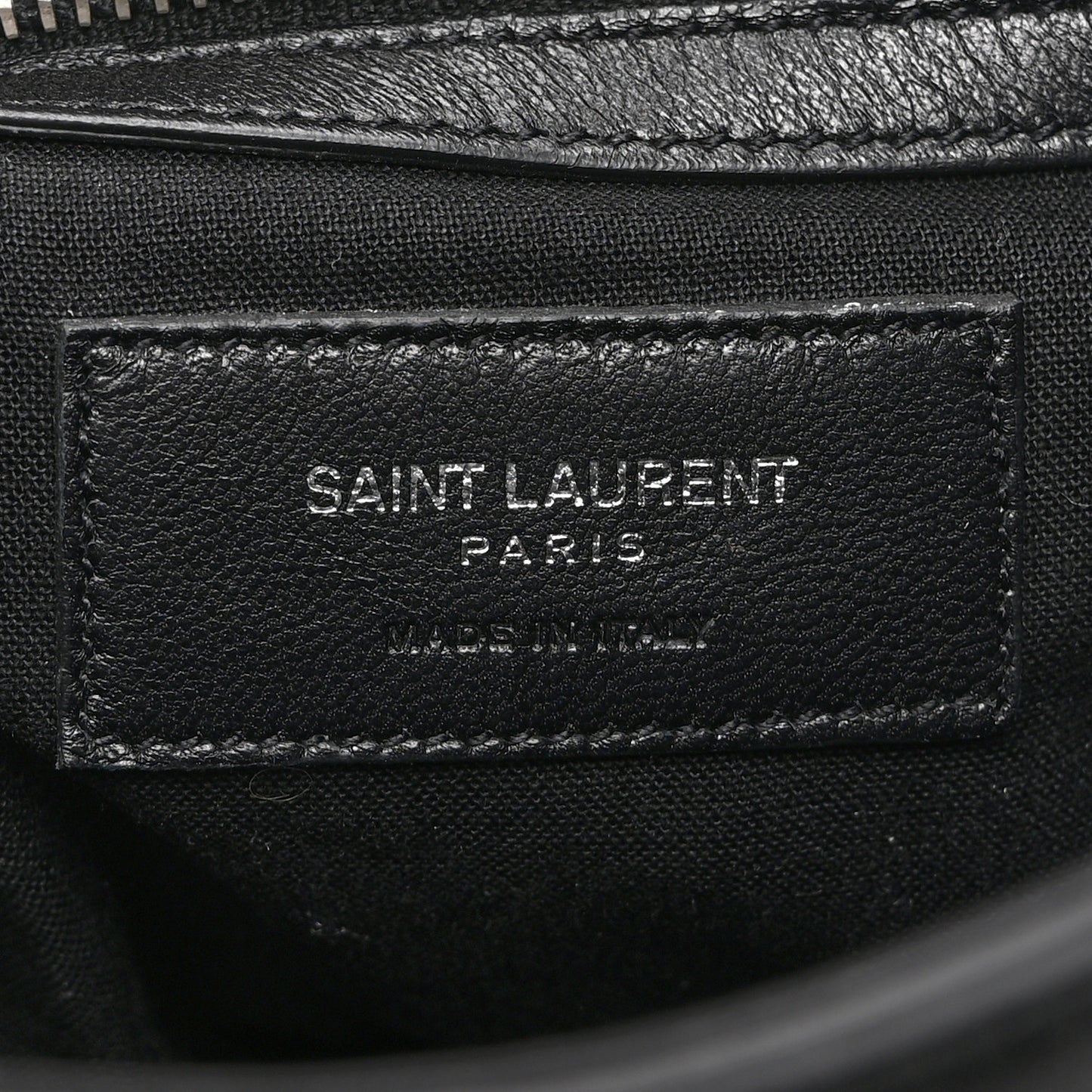 Calfskin Fringe Festival Backpack Black