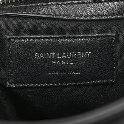 Saint Laurent Calfskin Fringe Festival Backpack Black 6 of 10