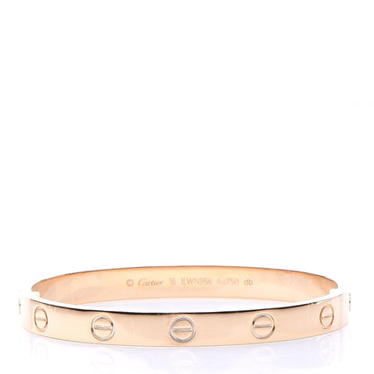 Cartier 18K Yellow Gold LOVE Bracelet 16 1 of 9
