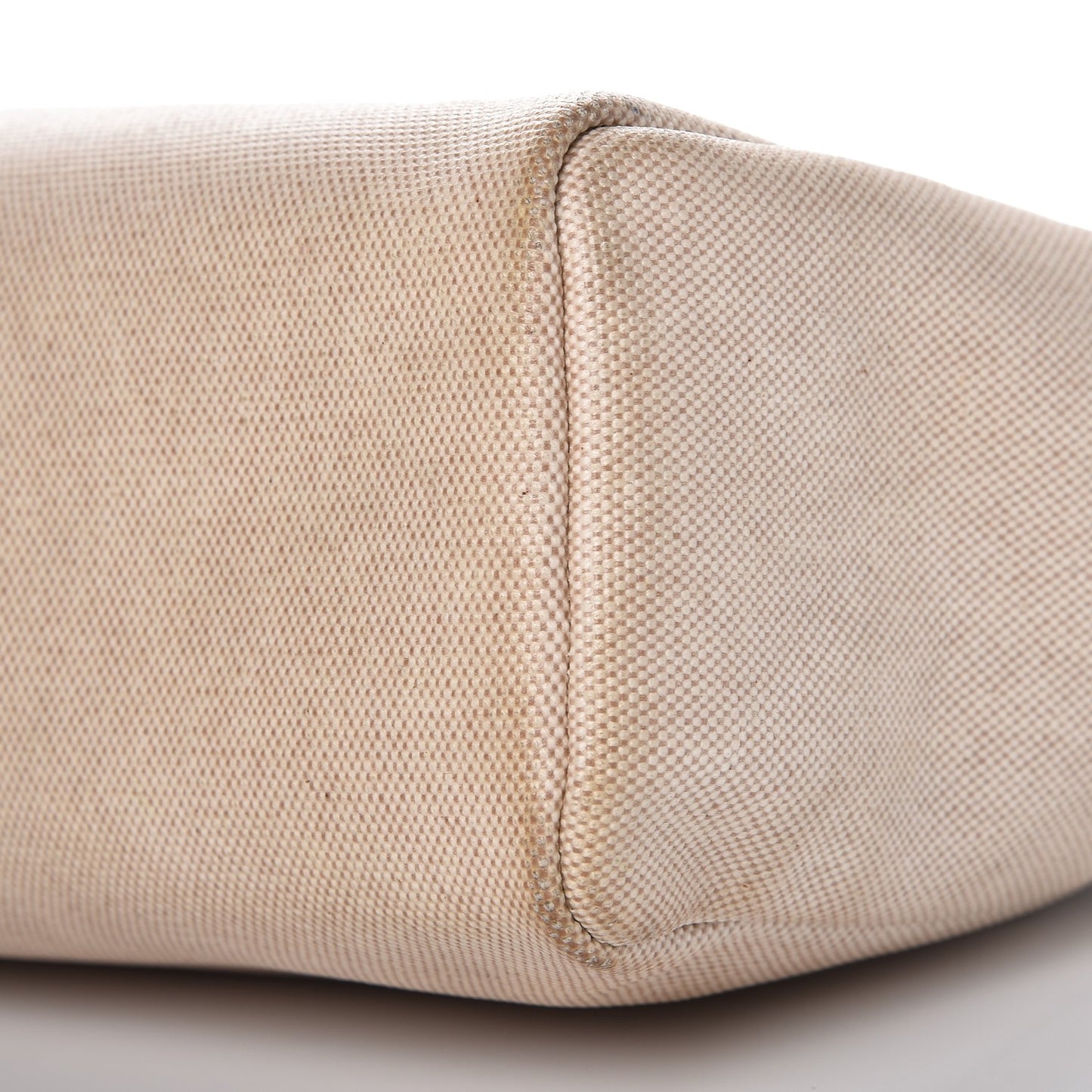 Toile Vache Calfskin Herbag 30 PM Natural Black