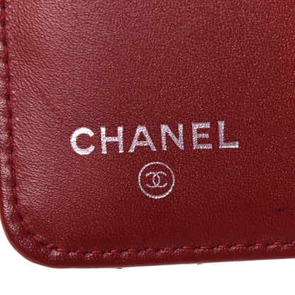 Chanel Caviar Quilted CC French Wallet Red 7 of 12