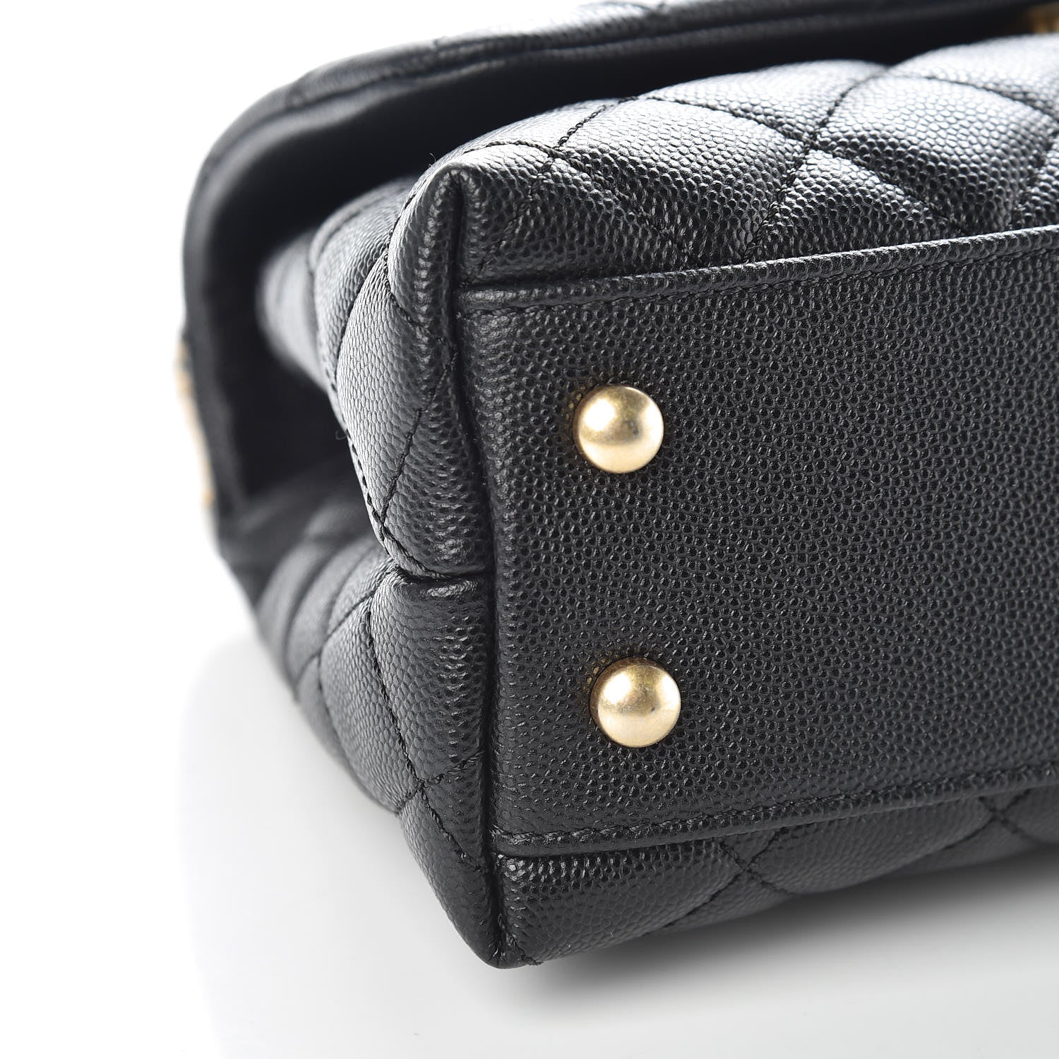 Chanel Caviar Quilted Mini Coco Handle Flap Black 5 of 10
