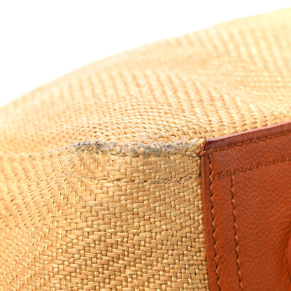 Saint Laurent Straw Raffia Medium Downtown Tote 5 of 8