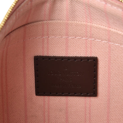 Louis Vuitton Damier Ebene Neverfull MM GM Pochette Rose Ballerine 6 of 7