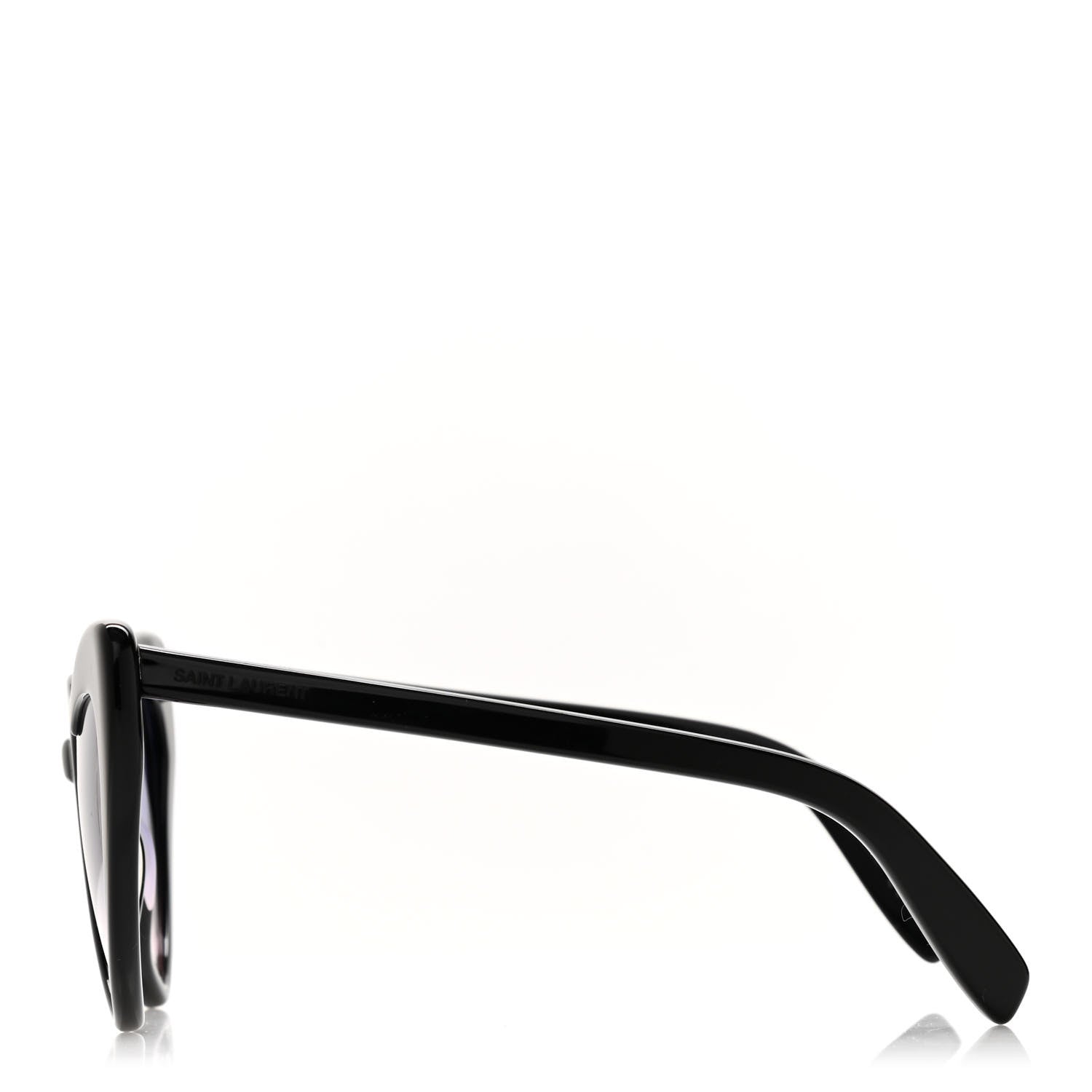 Saint Laurent Acetate Heart Frame Loulou SL181 Sunglasses Black 4 of 8