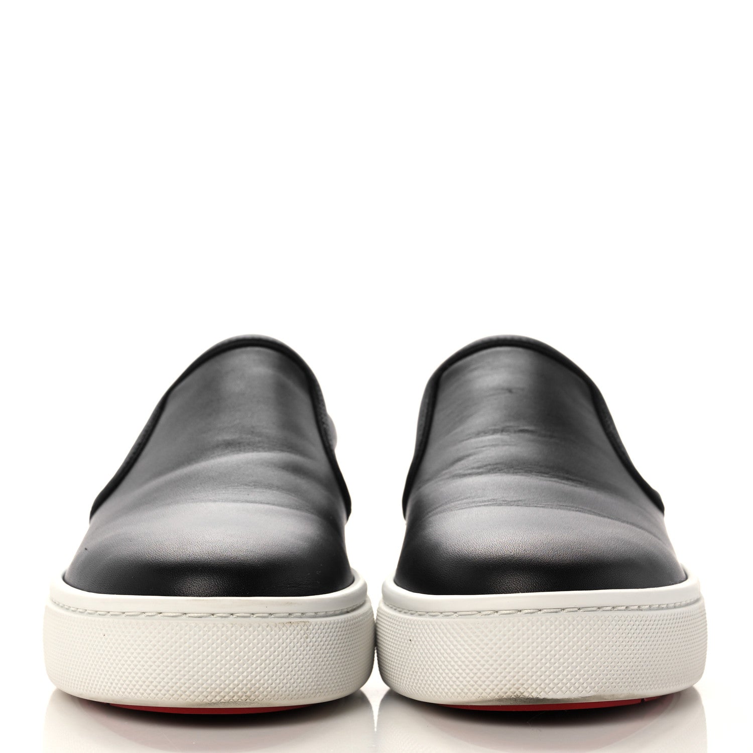 Christian Louboutin Calfskin Masteraltissima Flat Sneakers 37 Black 2 of 9