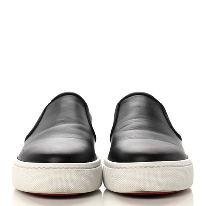 Christian Louboutin Calfskin Masteraltissima Flat Sneakers 37 Black 2 of 9