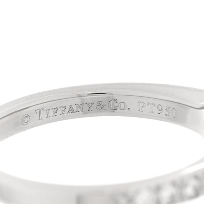 Tiffany Platinum Diamond .43ct Novo Cushion Cut Engagement Ring 46 3.75 4 of 4