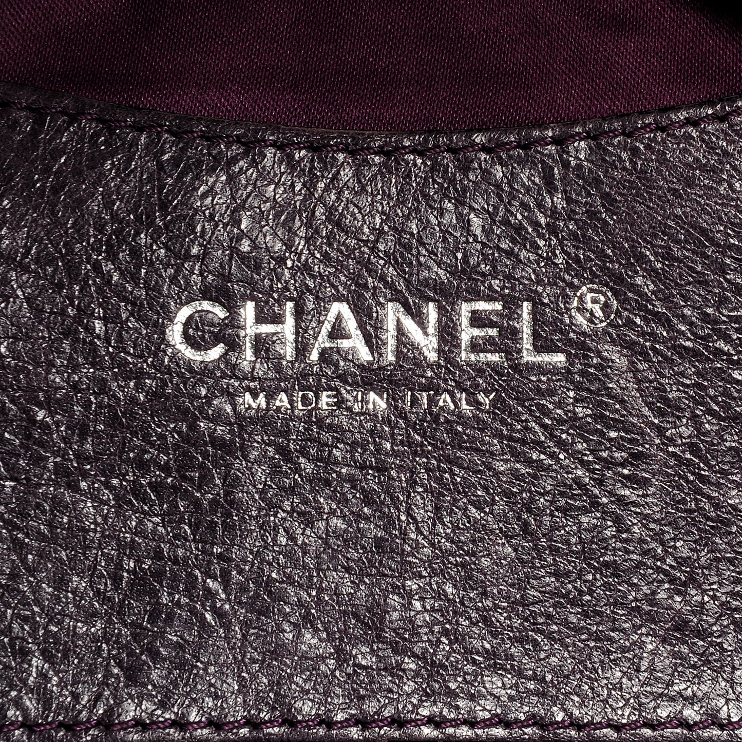 Glazed Calfskin On The Road XL Flap Purple