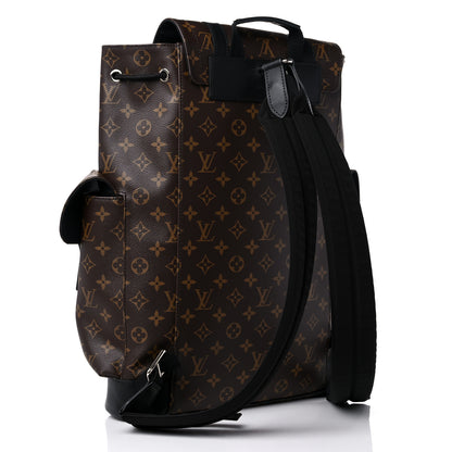 Louis Vuitton Monogram Macassar Christopher PM Backpack 3 of 12