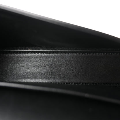 Celine Shiny Calfskin Triomphe Shoulder Bag Black 5 of 10