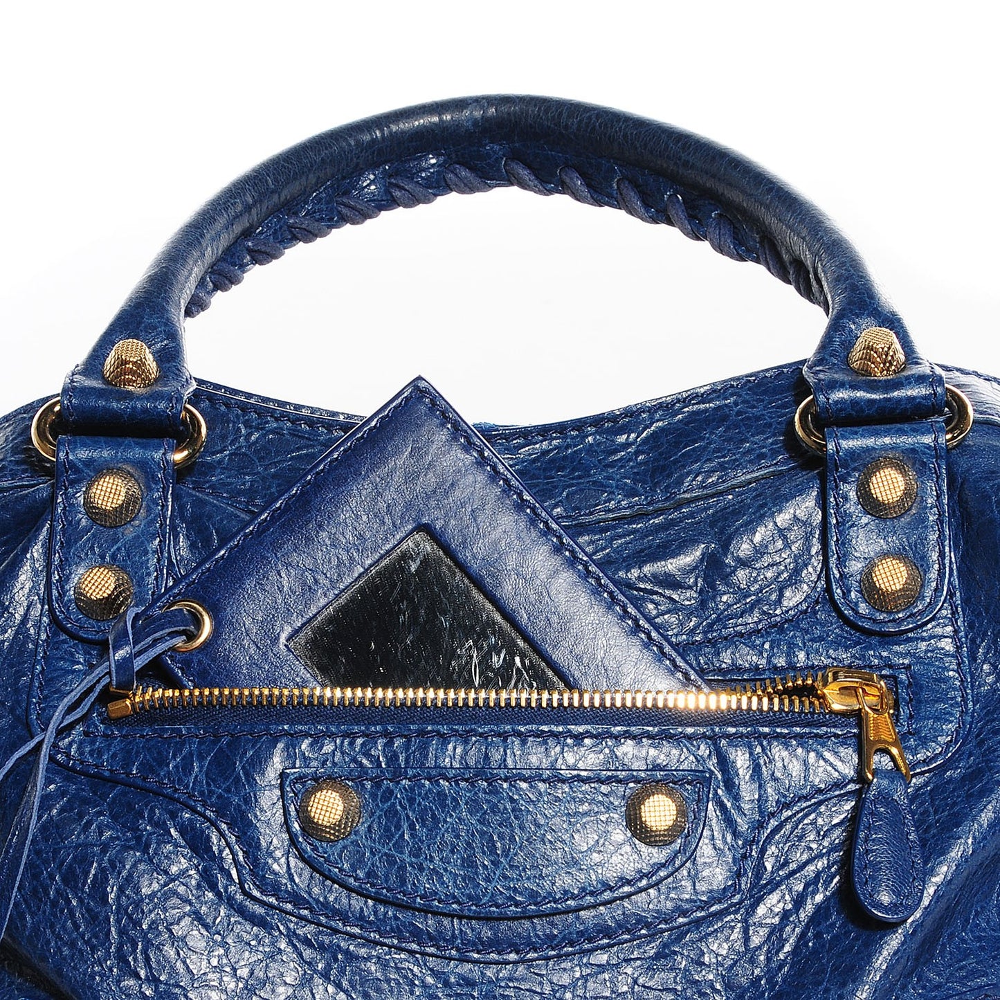 Agneau Giant 12 Gold Hardware Town Bleu Mineral