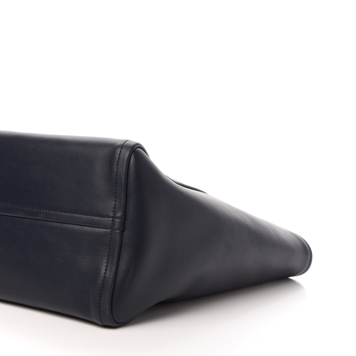 Calfskin Concept Shopper Tote Black Astrale