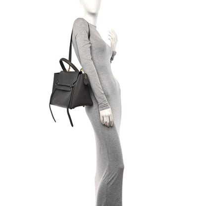 Celine Grained Calfskin Mini Belt Bag Grey 2 of 8