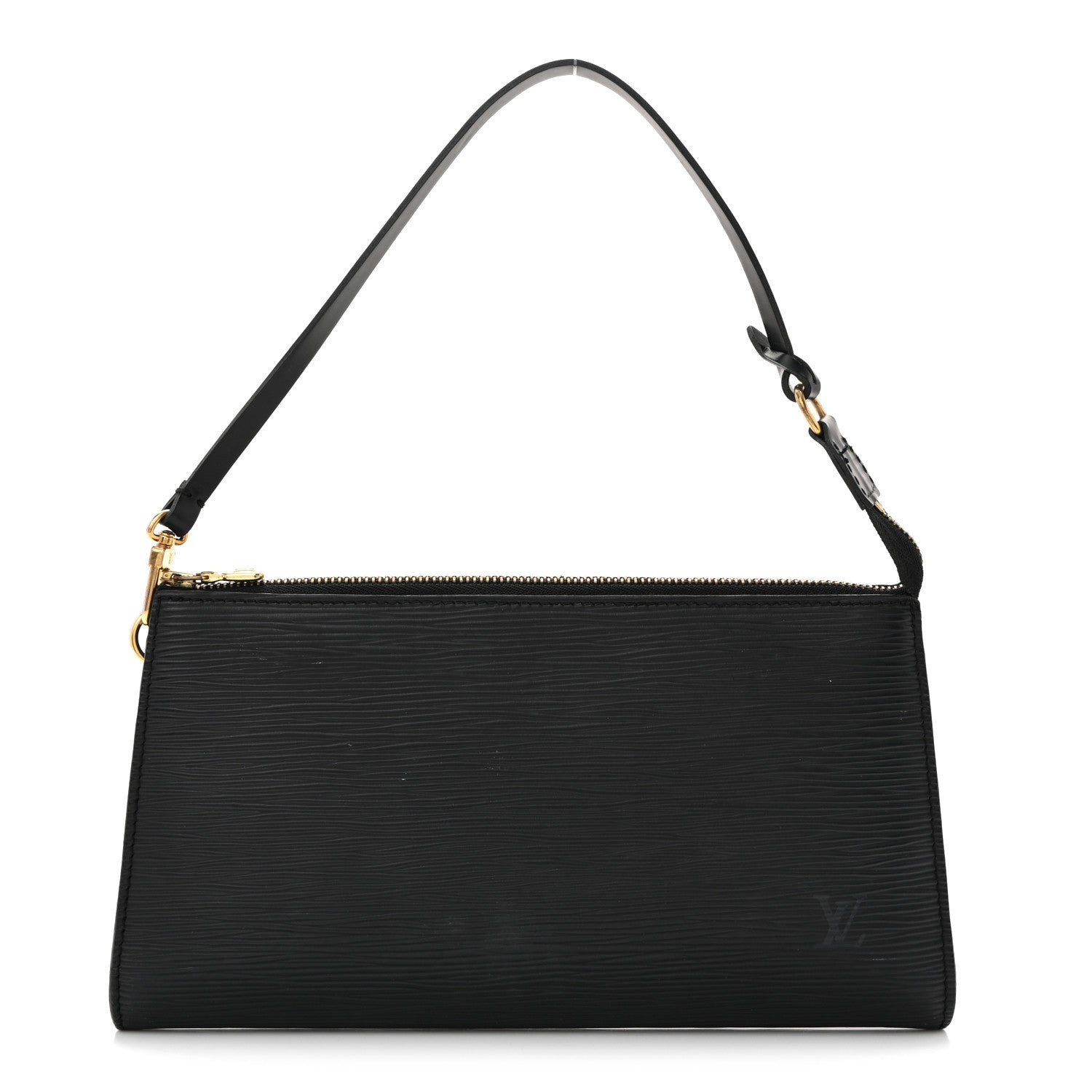 Louis Vuitton Epi Pochette Accessories 24 Black 1 of 13