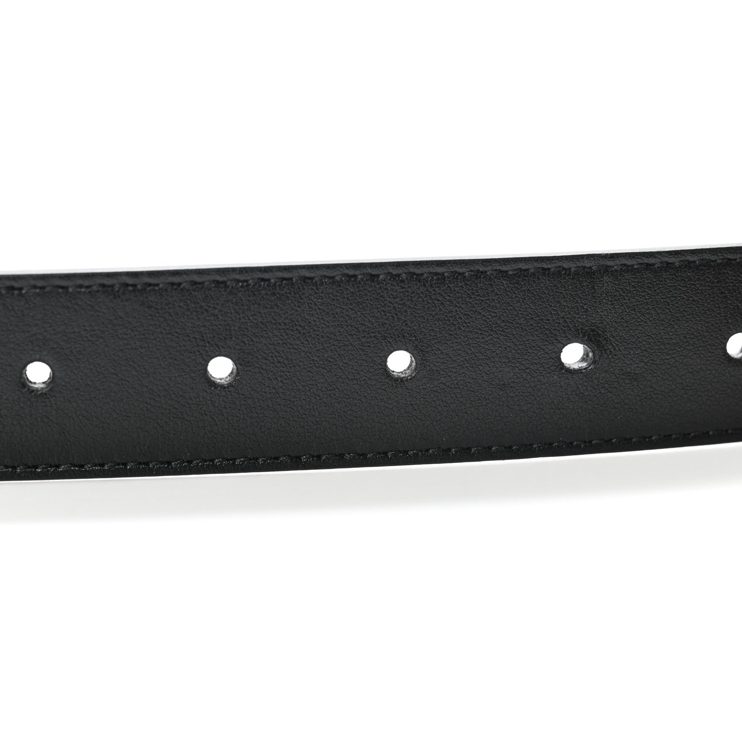 Gucci Plutone Calfskin Double G 30mm Belt 75 30 Black 4 of 5
