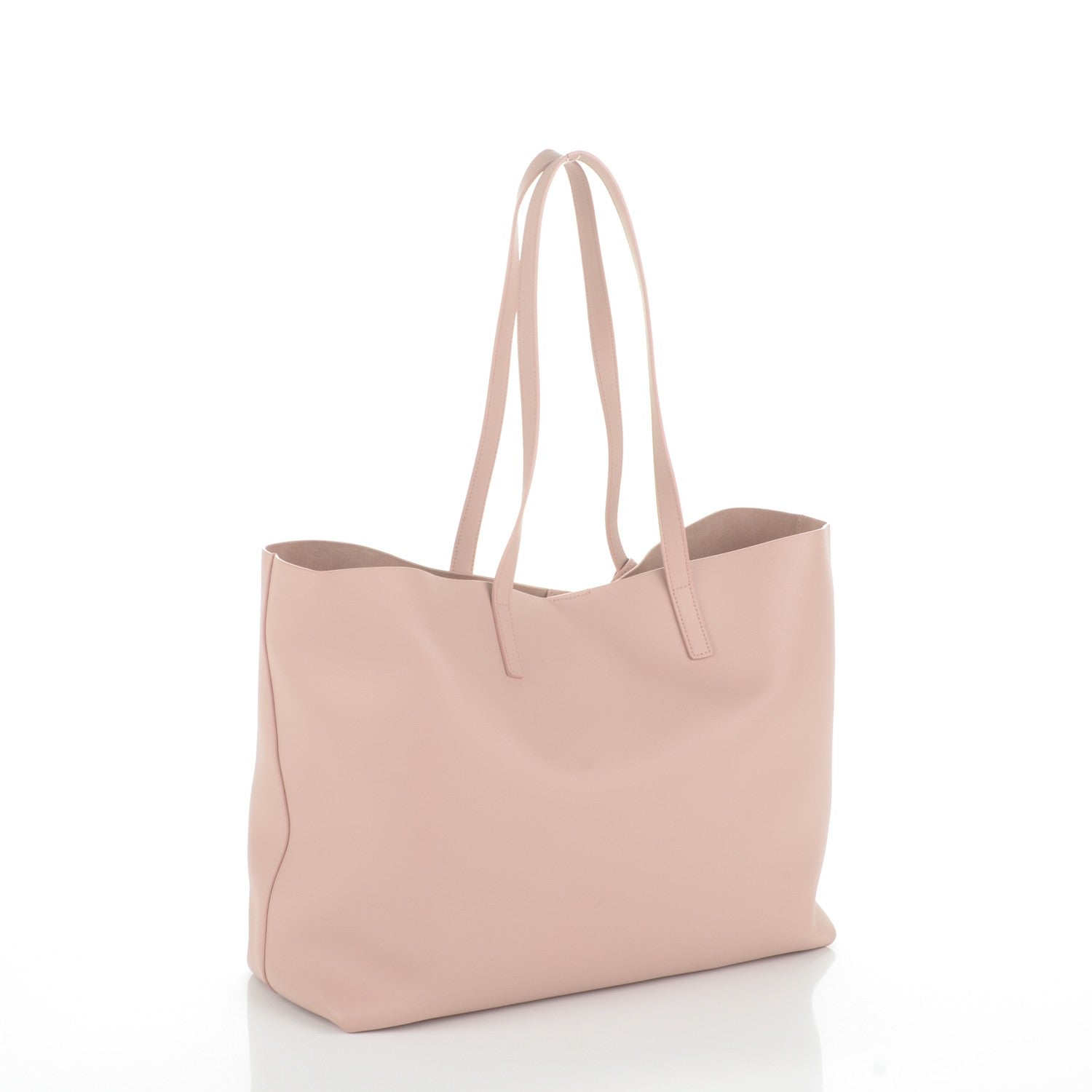 Saint Laurent Calfskin Large Shopping Tote Pale Blush 3 of 7
