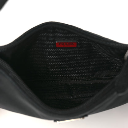 Prada Tessuto Nylon Saffiano Lunar New Year Mini Re-Edition 2000 Bag Black Fuoco 5 of 9