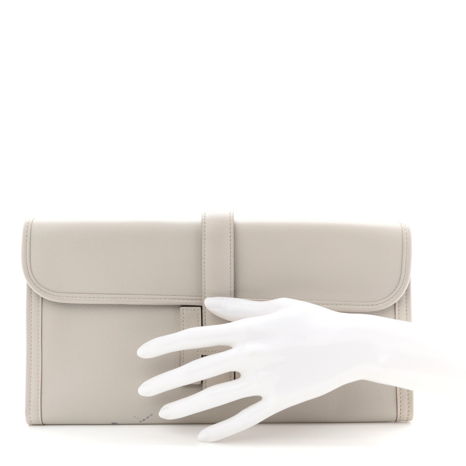 Hermes Swift Jige Elan 29 Clutch Craie 2 of 8