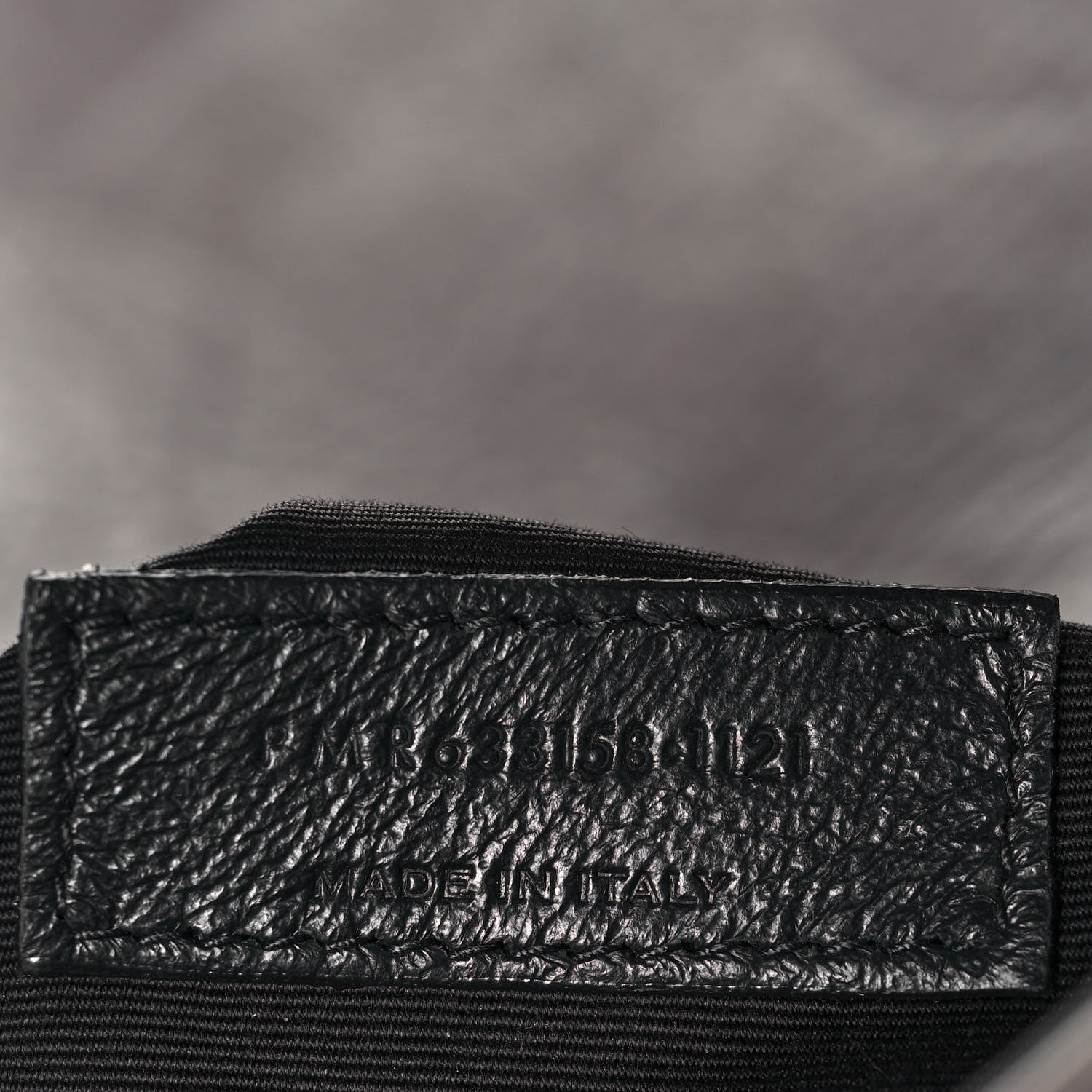 Saint Laurent Crinkled Calfskin Matelasse Monogram Medium Niki Chain Satchel Dark Chocolate 7 of 16