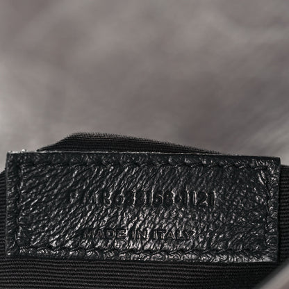 Saint Laurent Crinkled Calfskin Matelasse Monogram Medium Niki Chain Satchel Dark Chocolate 7 of 16