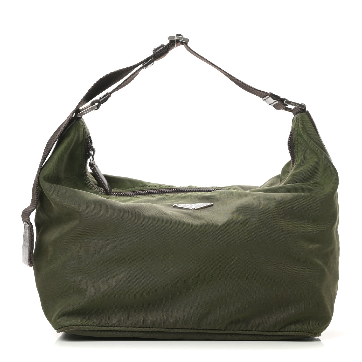 Prada Tessuto Nylon Shoulder Bag Militare 1 of 15