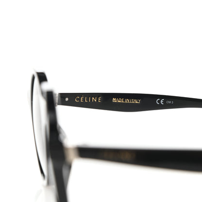 Celine Acetate Round Sunglasses CL41434/S Black 5 of 12