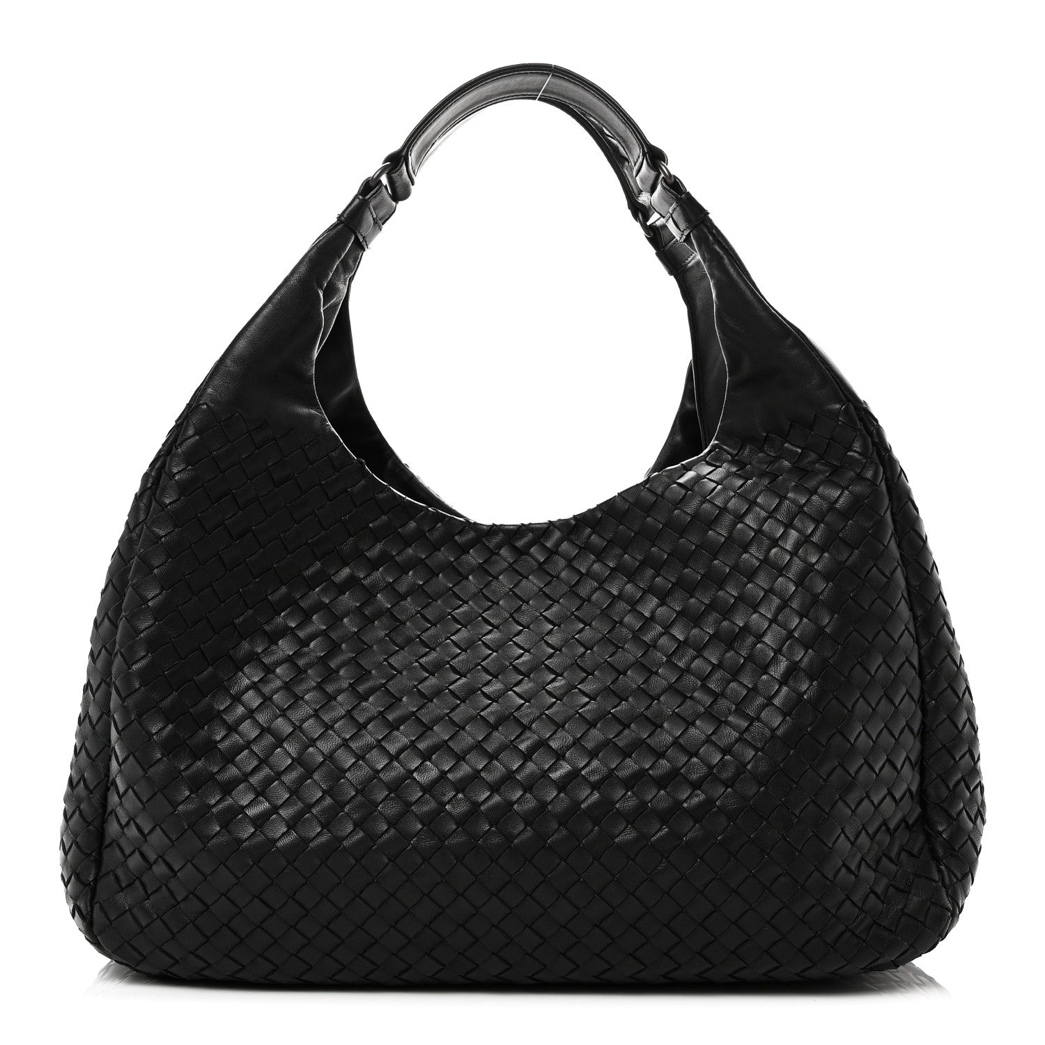 Bottega Veneta Nappa Intrecciato Large Campana Black 1 of 9