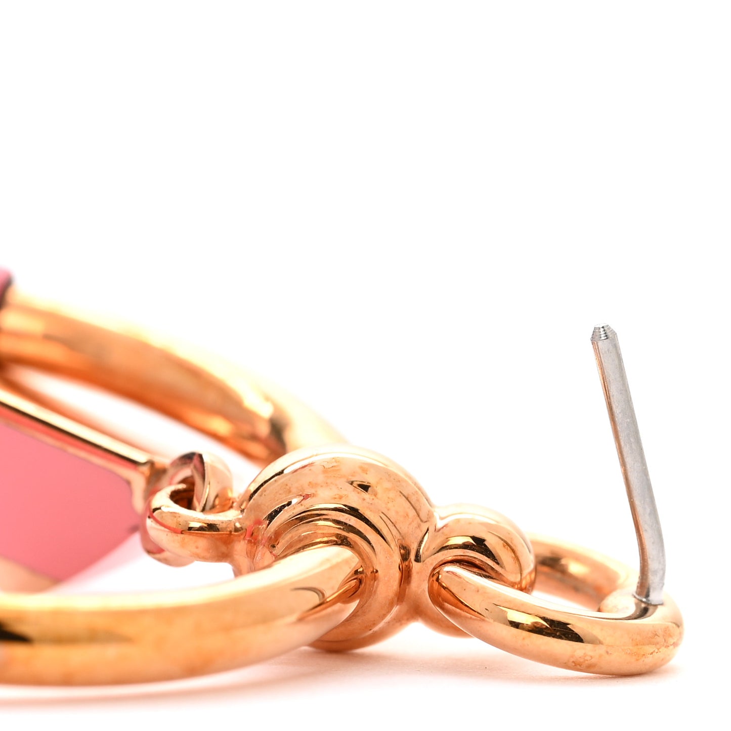 Swift Loop Medor Hoop Earrings Rose Azalee
