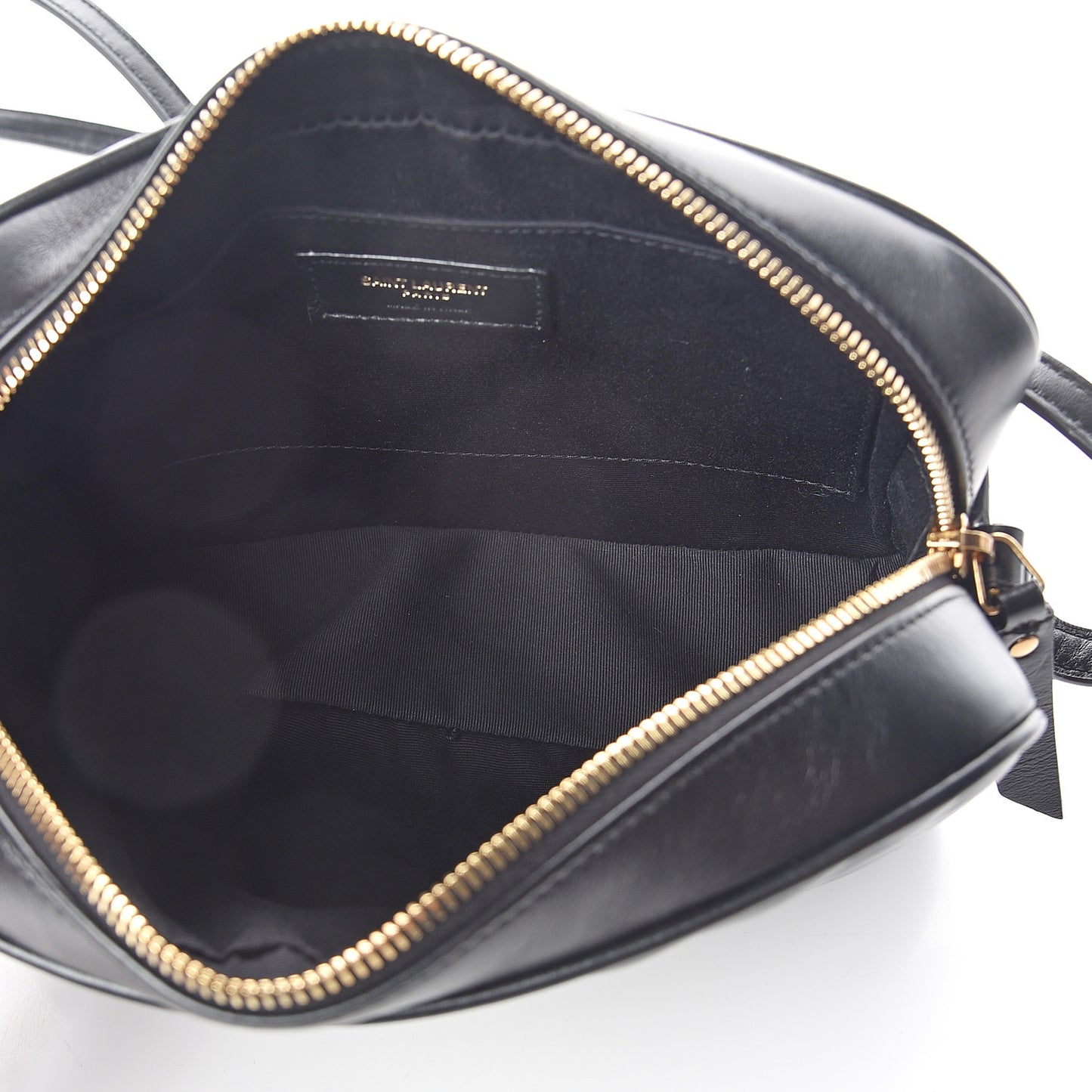 Calfskin Matelasse Monogram Lou Camera Bag Black
