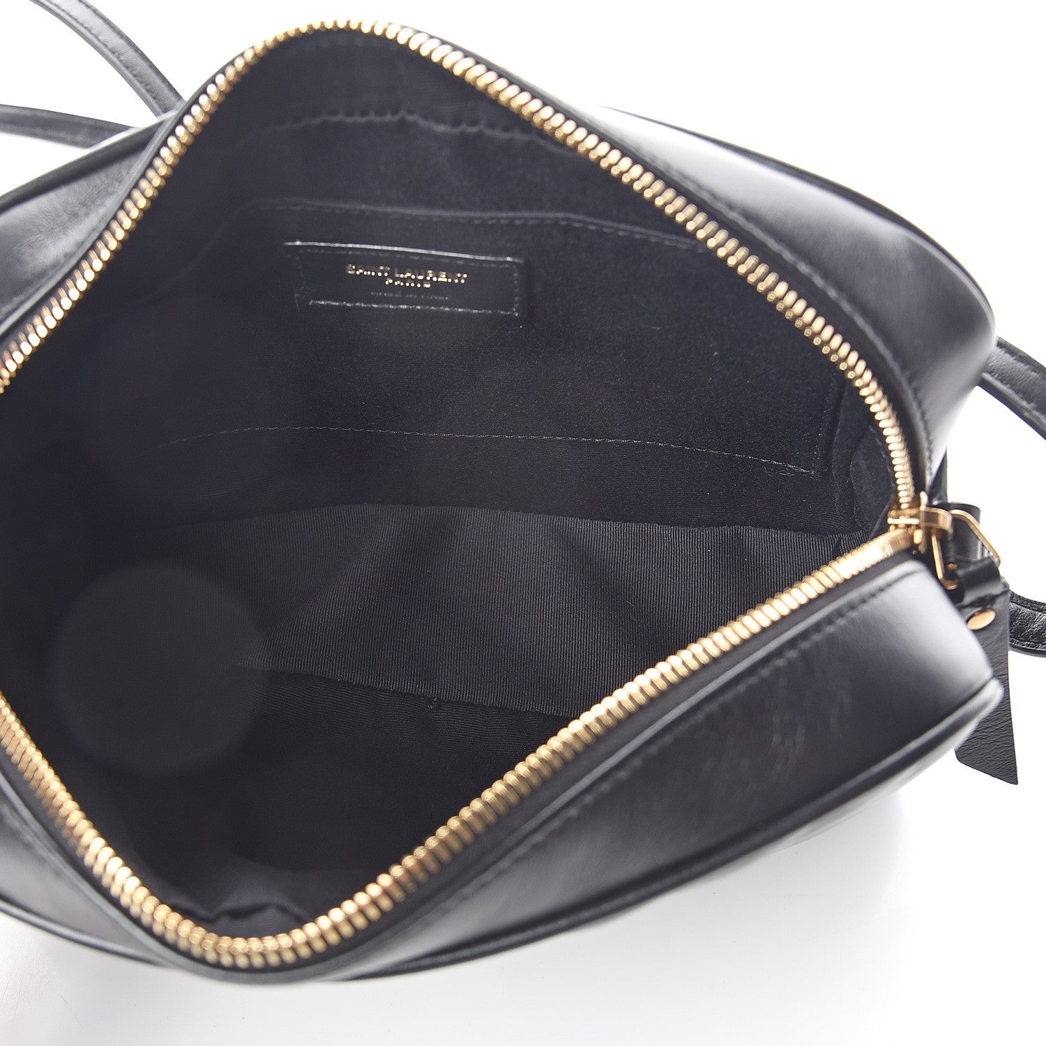 Saint Laurent Calfskin Matelasse Monogram Lou Camera Bag Black 4 of 7