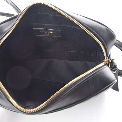 Saint Laurent Calfskin Matelasse Monogram Lou Camera Bag Black 4 of 7